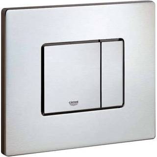 Grohe Skate Cosmopolitan betj.plade t/vandret montage 156x197mm rustfrit stål