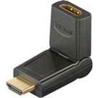 Goobay HDMI Adapter Med Vinkel - Sort