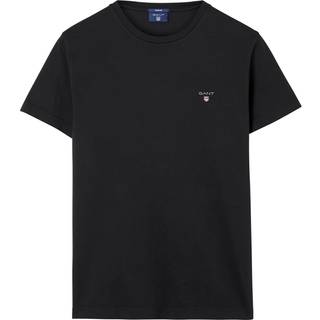 Gant Original logo t-shirt - Sort - Str. M - Modish.dk
