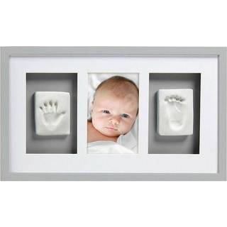 Pearhead Babyprints Deluxe Ramme Trippel, Hvid