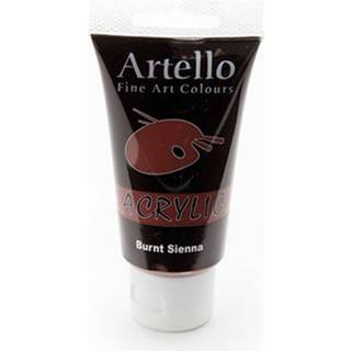 Artello Akrylmaling Brun Sienna 75ml