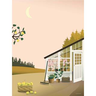 Haveliv - Plakat 50x70 cm fra ViSSEVASSE