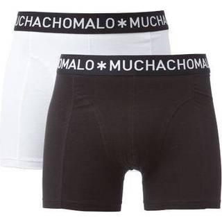 MuchachoMalo 2-Pack Boxershorts (Hvid/Sort)-Small