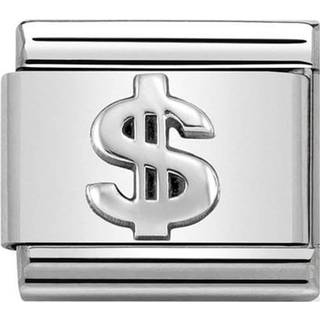 Nomination Classic - Composable Classic - Dollar-Zeichen - 330101/31 - silber