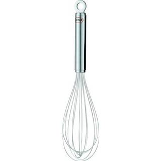 Rösle Schneebesen 17 cm mit Rundgriff - Edelstahl - Silber