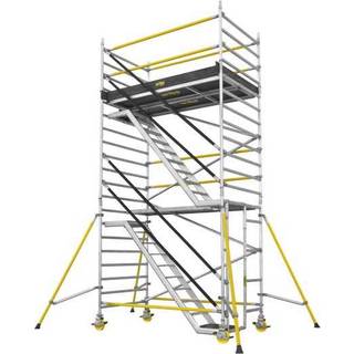 W.steps Trappestillads 1400 pk. 4,2 m - 1 basispakke lav + 1 tilbygningspakke WST 1400-4,2