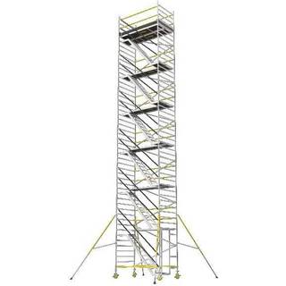 W.steps Trappestillads 1400 pk. 12,2m - 1 basispakke høj + 5 tilbygningspakker WST 1400-12,2