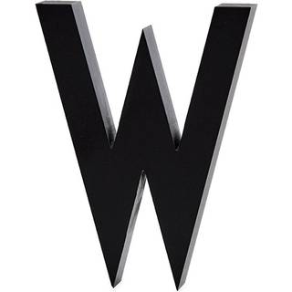 Design Letters tal og bogstaver i aluminium 0-9 og A-Z W