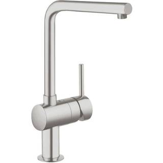 Grohe Minta blandingsbatteri med L-tud (børstet krom) - På lager i butik