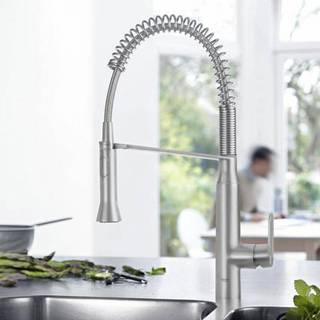 GROHE K7 køkkenarmatur m/professionel spulebruser, Supersteel