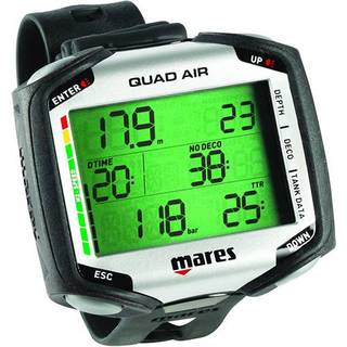 Mares Dykkercomputer QUAD AIR Sort