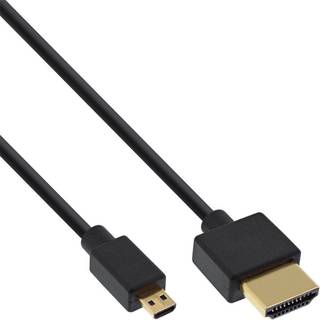 High Speed 2.0 Micro HDMI - HDMI - Slim - 0.5 m