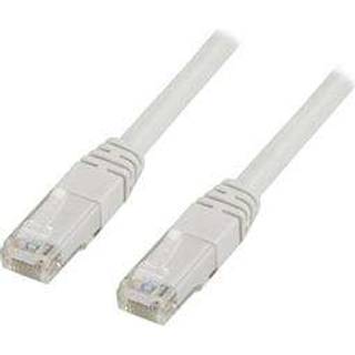 Patch kabel KAT6 1 m UTP hvid
