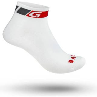 GripGrab sommer sok low cut hvid - Strømpe str. S (38-41)