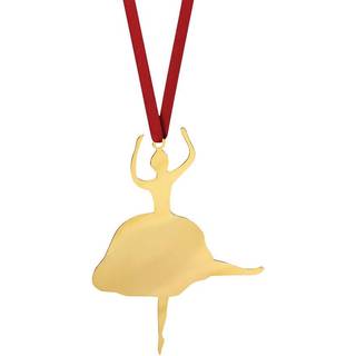 H.C. Andersen - Forgyldt papirklip med Ballerina