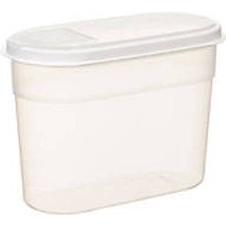Flagekrukke Nordiska Plast Cook It, transparent/hvid, 1.4 liter