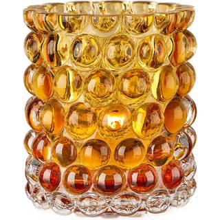 Skogsberg & Smart - Hurricane Lamp Boule Amber - Lysestager og lanterner - Magnus Skogsberg,Mimmi Smart - Orange
