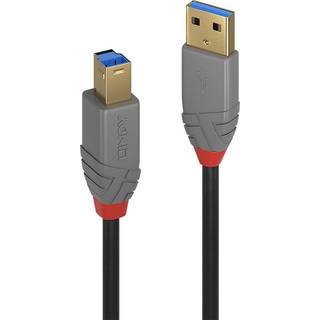 Lindy Anthra line USB 3.2 Gen 1 kabel (USB type A - B) | 1 meter | PRIS-MATCH
