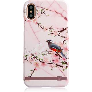 Uunique Print Design, Cover til iPhone X , Marble Blossom