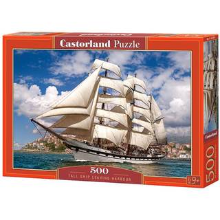 Tall Ship Leaving Harbour,Puzzle 500 Tei