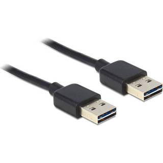 DELOCK USB Kabel A -> A St/St 1.00m sw Easy USB