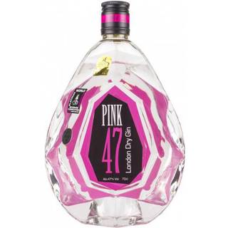 Pink 47 Diamond Crystal Clear London Dry Gin 70 cl.