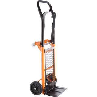 Kombineret sækkevogn med lad - orange