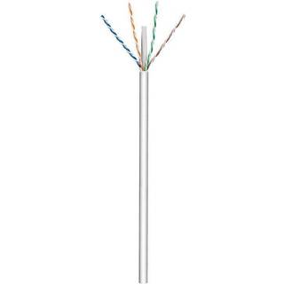 Cat 6 U/UTP Netværkskabel - CCA - Blød - Grå - 305 m