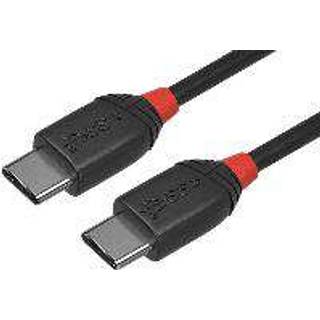Lindy Blackline USB-C kabel (60W, SuperSpeed+ 20 Gbps) | 1,5 meter | PRIS-MATCH