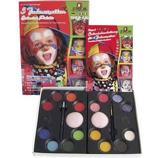 Eulenspiegel sminkepalette, 16 farver