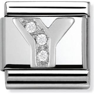 Nomination Classic - SilverShine Buchstabe Y mit Zirkonia - 330301/25 - silber
