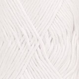 DROPS Cotton Light 34 Lys jeansblå (Uni Colour) Indhold: 50% Bomuld, 50% Polyester Garngruppe: B (20 - 22 masker) / 8 ply / DK / worsted Vægt/længde: 50 g = ca. 105 meter Anbefalede pinde: 4 mm Strikkefasthed: 10 x 10 cm = 21 m x 28 p Finvask 40º / Tørres fladt.