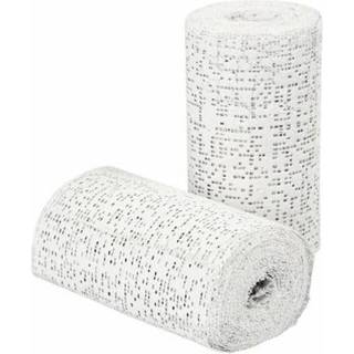 Hvid Gipsgaze 2,7 M x 10 cm - Klar til Brug