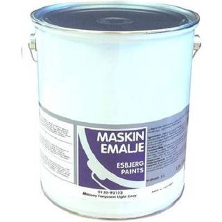 EFAmetal Maskinemalje, Komatsu sortgrå - 5 liter