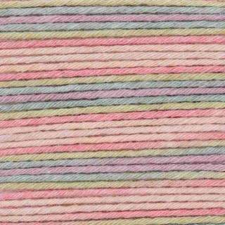 Rico Baby Cotton Soft Print dk - Rot-Petrol