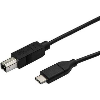 StarTech.com USB-C to USB-B Printer Cable - M/M - 0.5 m - USB 2.0 - USB-C cable - 50 cm