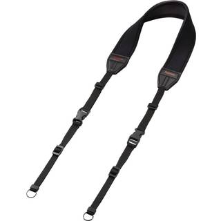 Hama Camera strap "2in1 130", neoprene, straight black