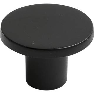 Beslag Design Como knop, Ø26 mm, mat sort