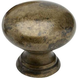 Beslag Design 411 knop, Ø17 mm, antik