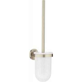 Grohe Essentials toiletbørs s. Børstet Nikkel, Essentials Toiletbørste + holder
