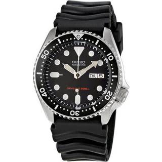 Seiko SKX Diver's Automatic Black Dial and Rubber Strap Men's Watch SKX007K1