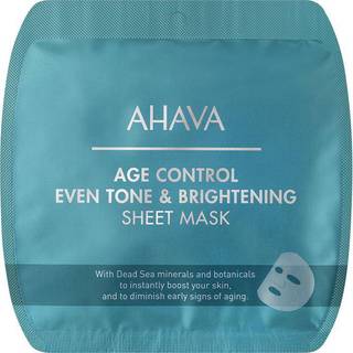 AHAVA Time To Smooth Lysende ansigts sheetmaske med anti-rynkeeffekt 1 stk. - 1 stk.