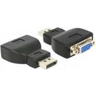 Delock Displayport til VGA adapter - Sort