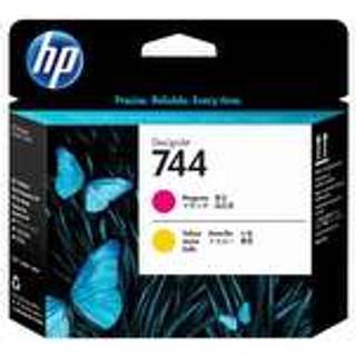 HP 744 / F9J87A - Printhoved Gul