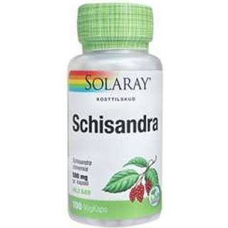 Solaray Schisandra 580 Mg - 100 Kapsler