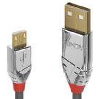 LINDY USB 2.0 Typ A an Micro-B Kabel Cromo Line 5m