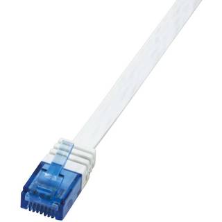 LogiLink 0.5m Cat6 U/UTP RJ45 netværkskabel Hvid 0,5 m U/UTP (UTP)