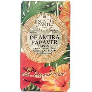 Nesti Dante Firenze Parfumer til kvinder N°9 De Ambra Papaver De Ambra Papaver Soap 250 g (240,00 kr / 1 kg) - 250 g