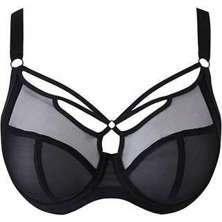 Elomi Sachi Plunge Bra - Black - G 100