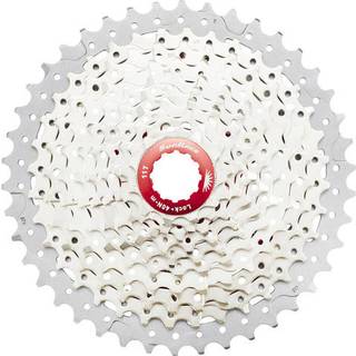 SunRace kassette 10 speed 11-42 Sølv